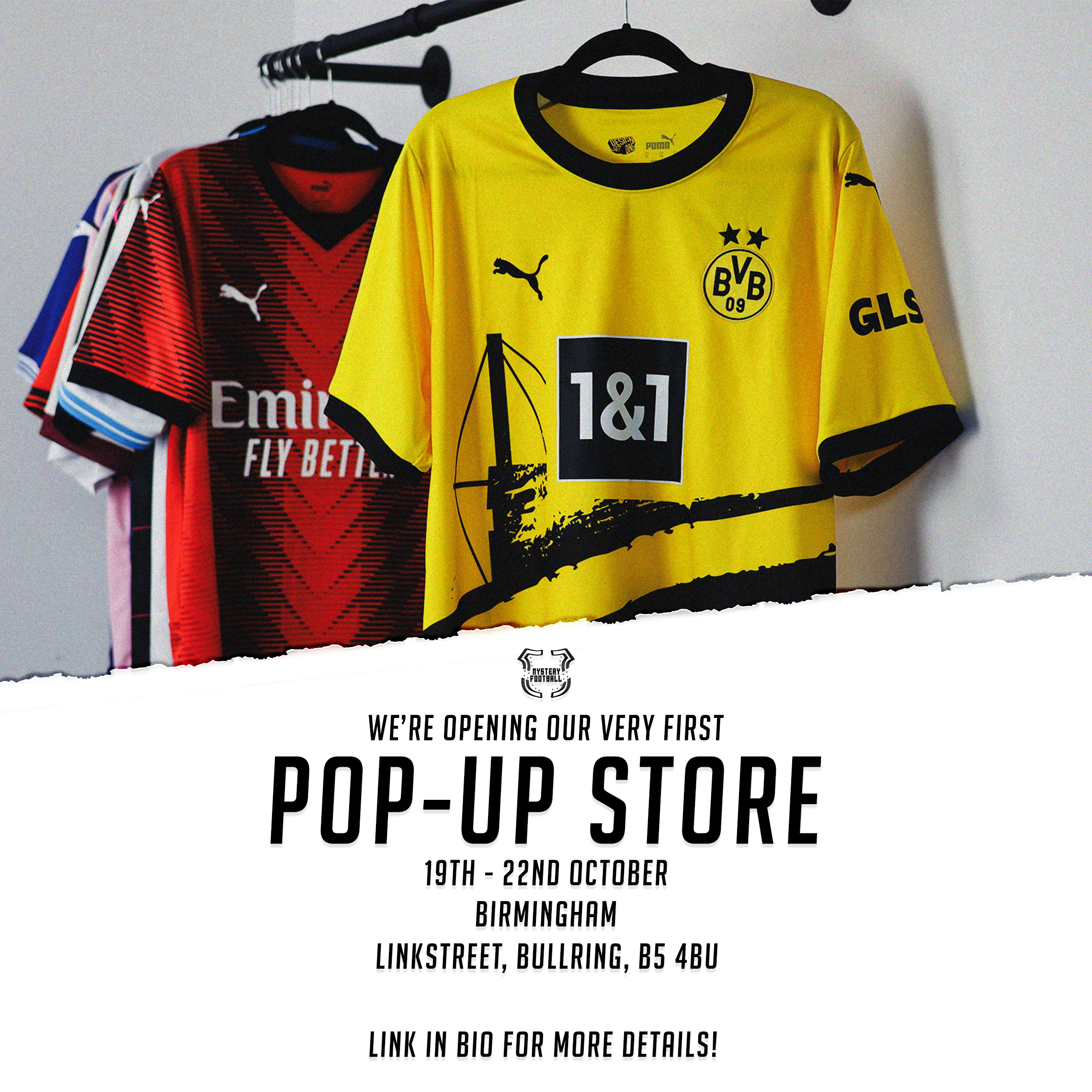 Classic Football Shirts creates unique and immersive pop-up