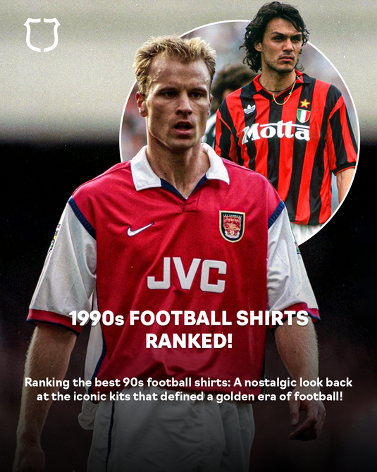 90s Football Shirts... Ranked!