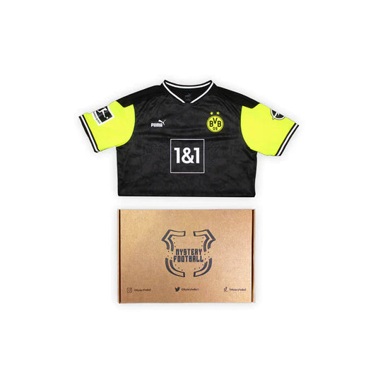 football shirt, mystery football shirt box