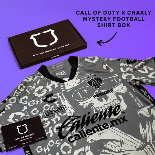 Mystery Charly x Call of Duty Football Shirt Box