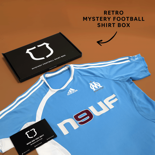 Retro Mystery Football Shirt Box